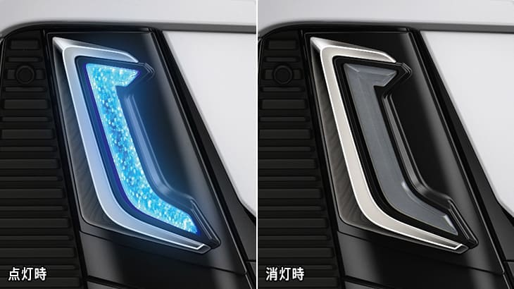 Modellista Smoke Signature Illuminated Blade for Toyota Vellfire 2023~