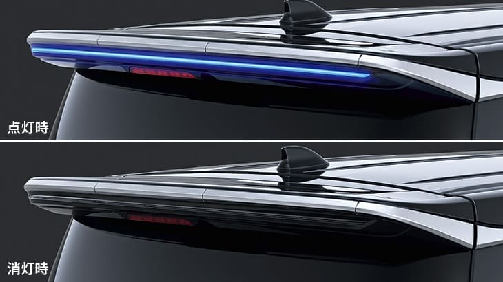 Modellista Illumination Roof Spoiler for Toyota Vellfire 2023~