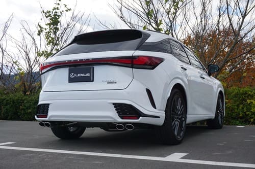 EXART ONE Mild Sound Muffler for LEXUS RX500h with Stock Bumper