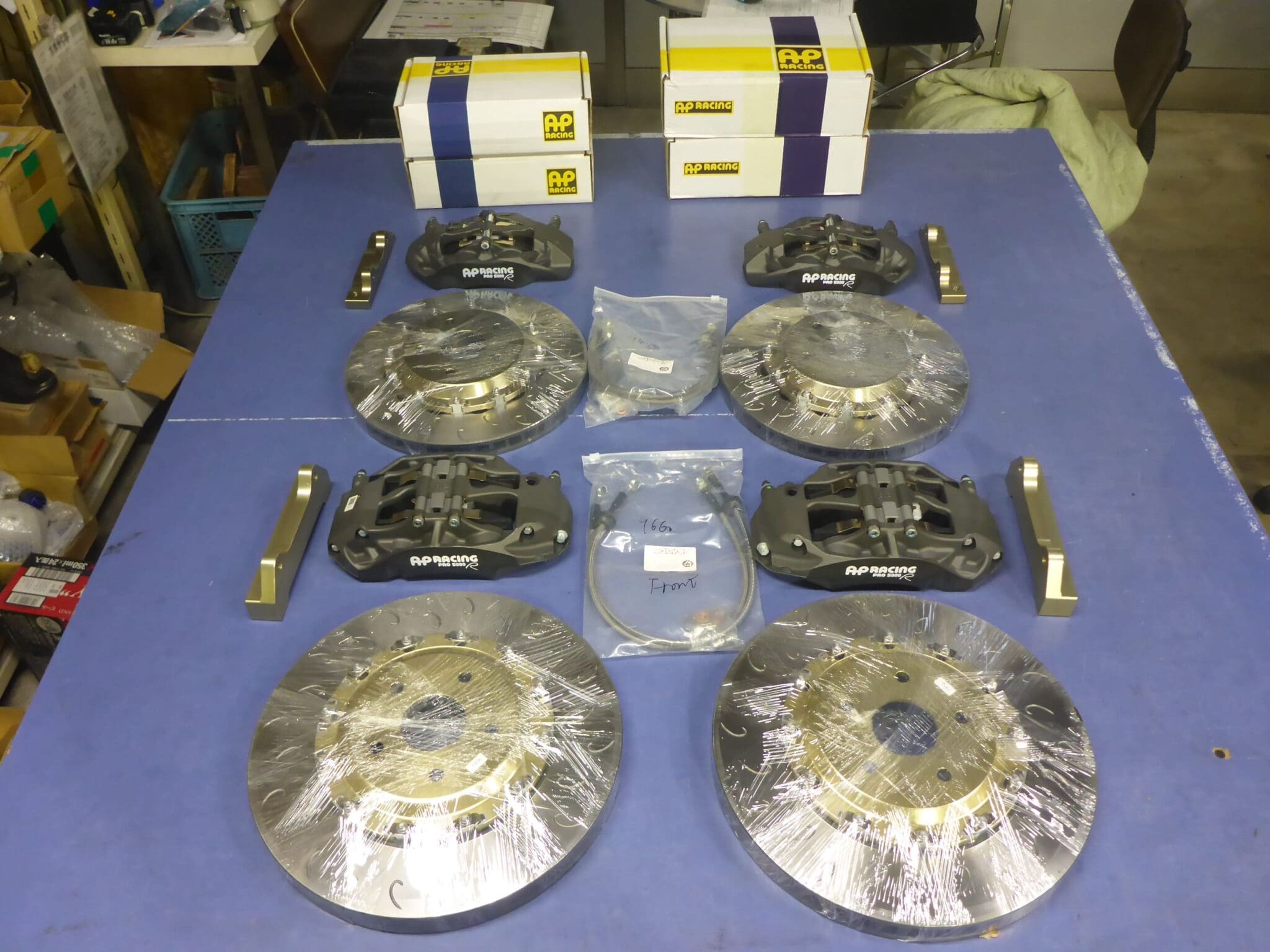 REVOLUTION AP RACING'R 6-POD FRONT BRAKE CP9660 & 4-POD REAR BRAKE Kit CP9440