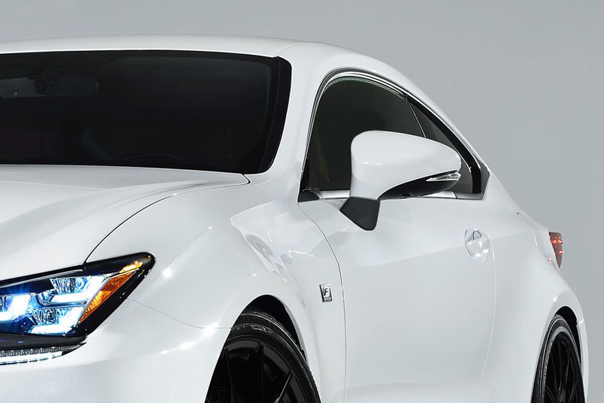 LX-MODE Carbon Door Mirror Base for LEXUS RC