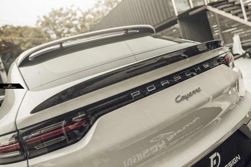 FUTURE Design Dry Carbon  GT Rear Spoiler for PORSCHE Cayenne Coupe 9Y0
