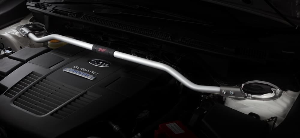 STI FLEXIBLE TOWER BAR FRONT For SUBARU CROSSTREK GU E-BOXER ST20502GH011