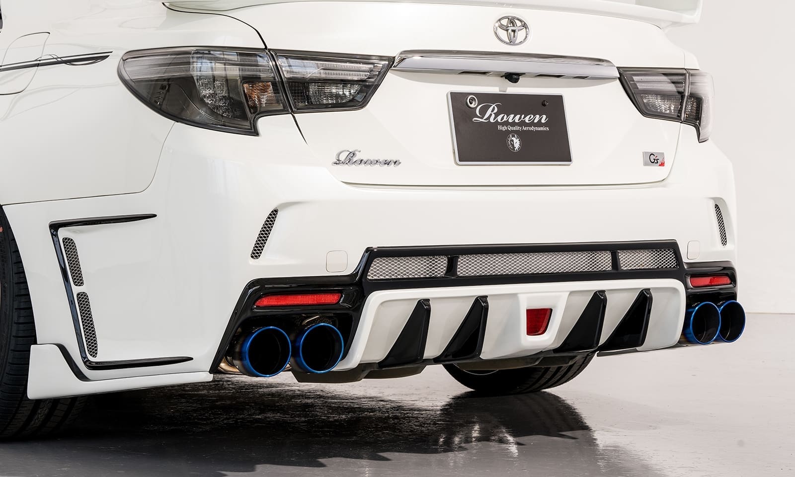 ROWEN Rear Bumper For Toyota Mark X 130 GR Sport