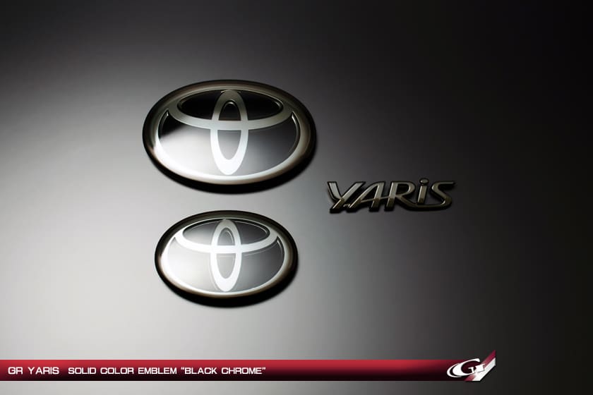 GRAZIO Solid Color Emblem for Toyota GR Yaris