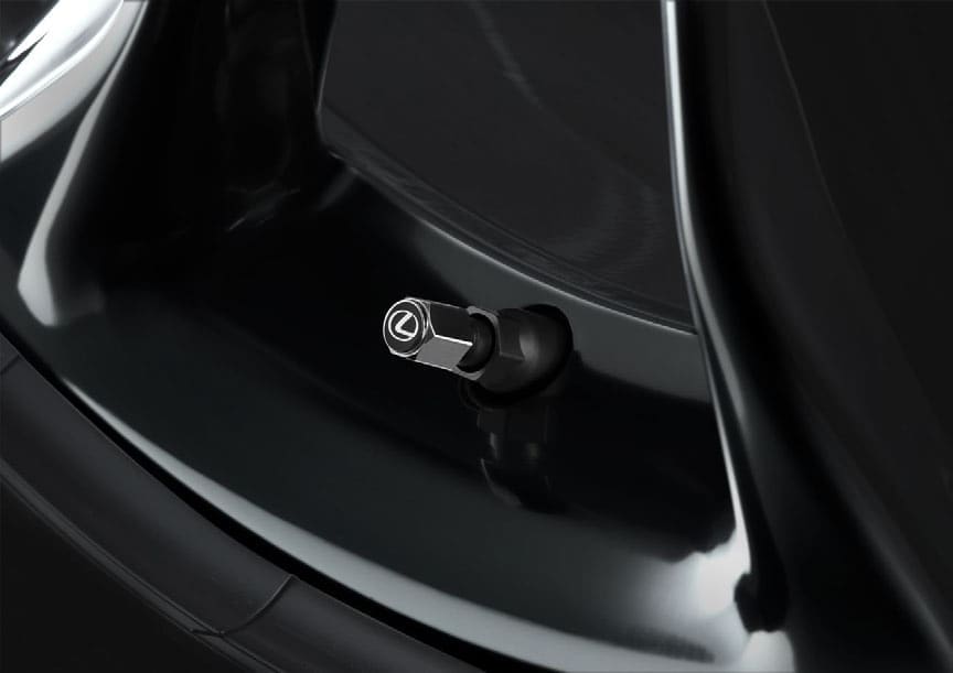 LEXUS GENUINE VALVE CAP WITH LOGO for LEXUS LC500/500h