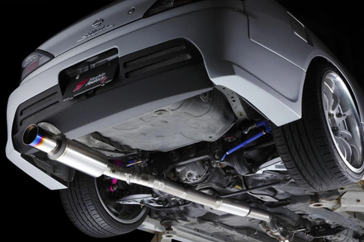 Yashio Factory Super Silent Titanium Muffler (for S13/180SX)