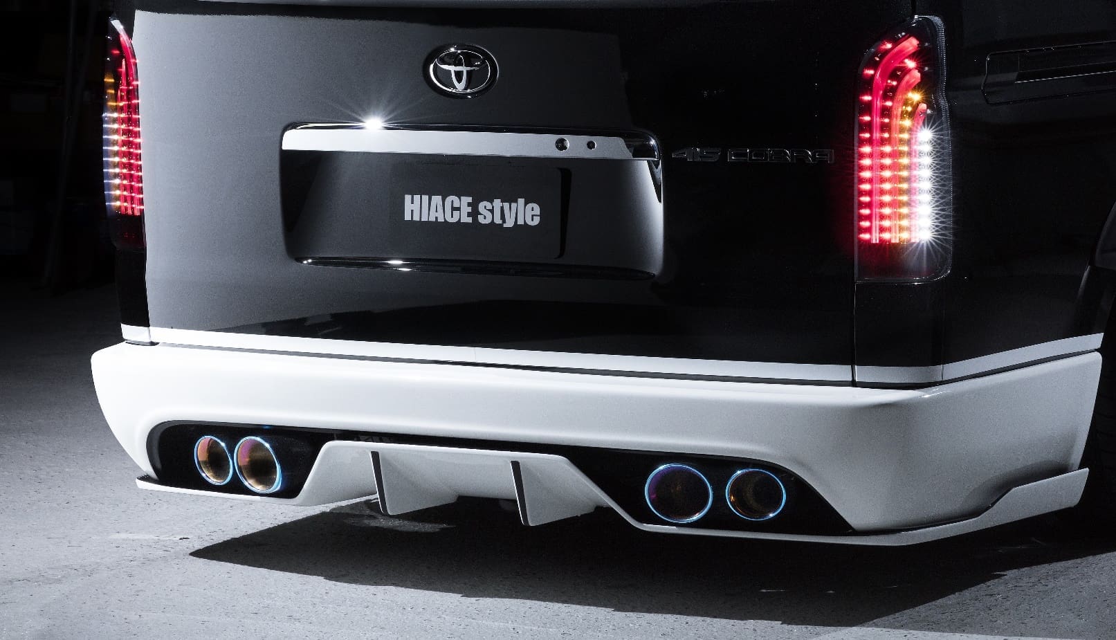 415COBRA STAGE 6 Rear Bumper for HIACE Narrow I~
