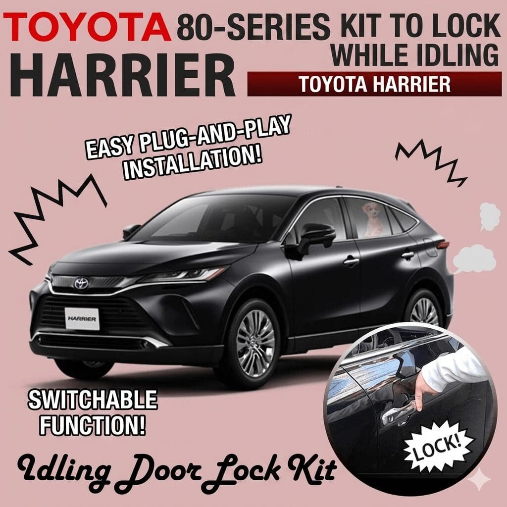 Enlarge Auto Idling Door Lock Kit for Harrier 80 Series 2020~