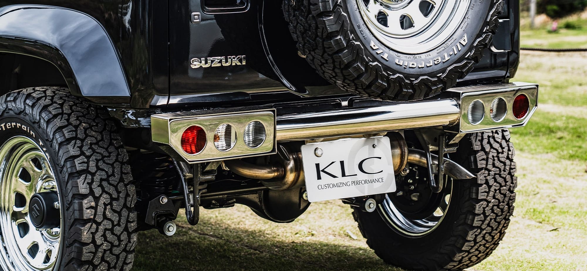 KLC TRADITIONAL BUMPER 74 REAR MIRROR for JIMNY JB74W/JC74W