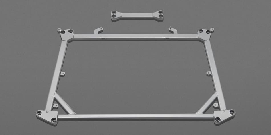 TOMS REAR LOWER BODY BRACE for LEXUS IS 52297-TAE31
