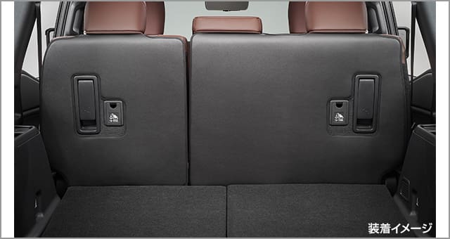 Toyota Genuine Luggage Seat Back Trim Cover for Landcruiser 250