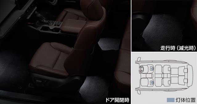 Toyota Interior Illumination for Landcruiser 250