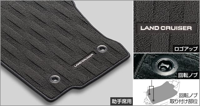 Toyota Luxury Floor Mats for Landcruiser 250