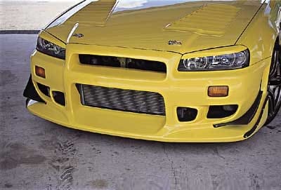 C-WEST N1 Front Bumper II for SKYLINE GT-R BNR34