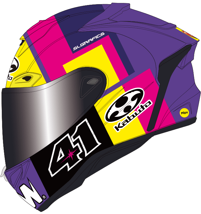 KABUTO F-17 MIPS ALEIX-2 FULL FACE HELMET