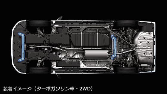 TRD GR “Performance Damper®” Set for Toyota Vellfire 2023~