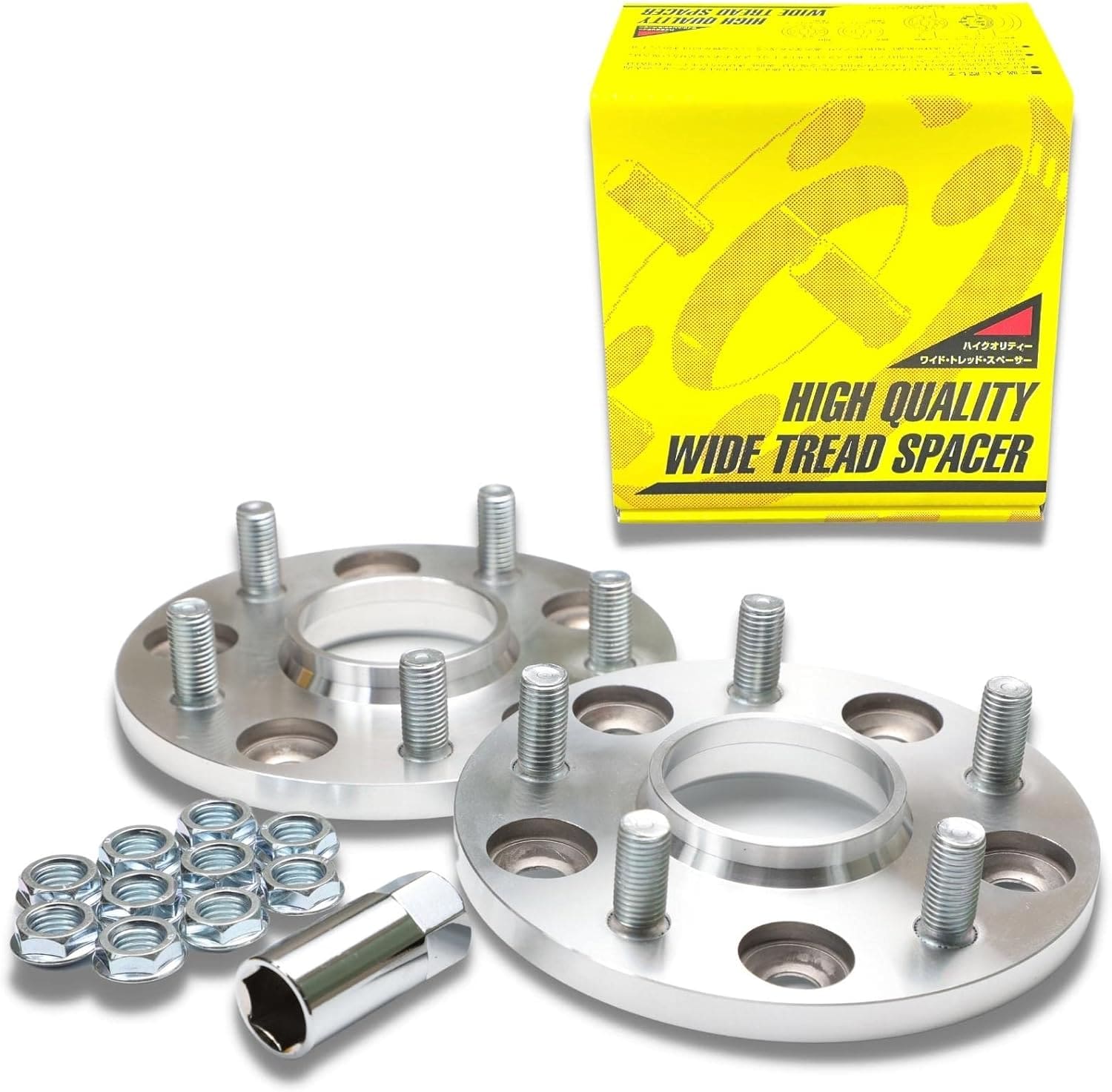 SHINSEI Wide Tread Spacer PCD114.3 67Φ M12 x P1.5 5H