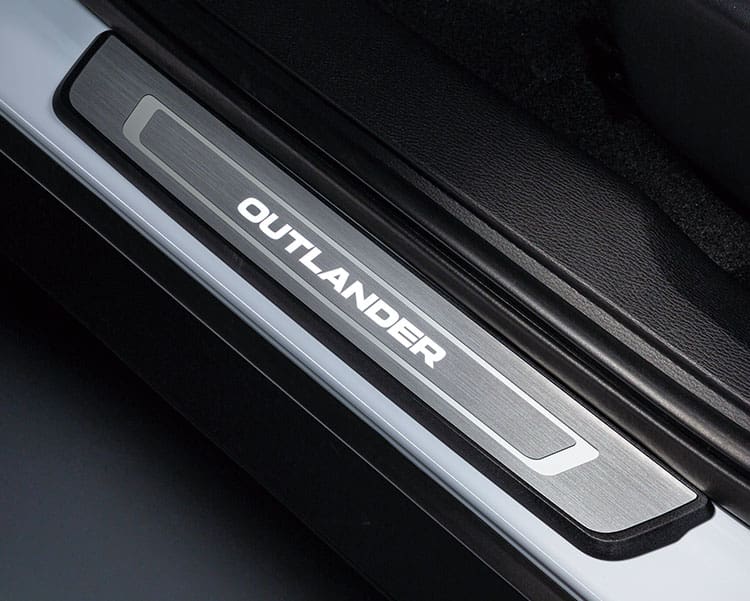 MITSUBISHI Genuine Illuminated Scuff Plate for Outlander