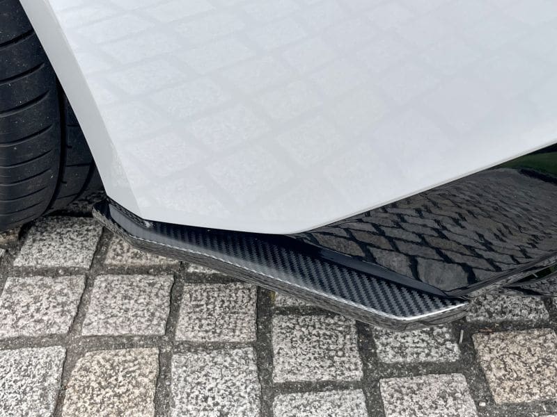 LEMS Dry Carbon Rear Under Splitter Set for Lexus IS500