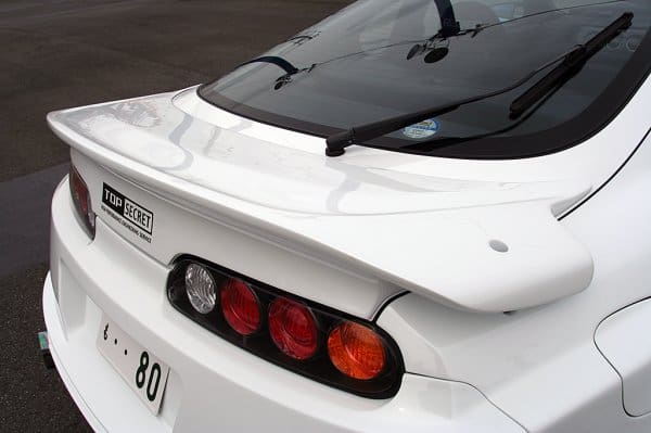 TOPSECRET G-FORCE REAR SPOILER TYPE 2 for SUPRA JZA80