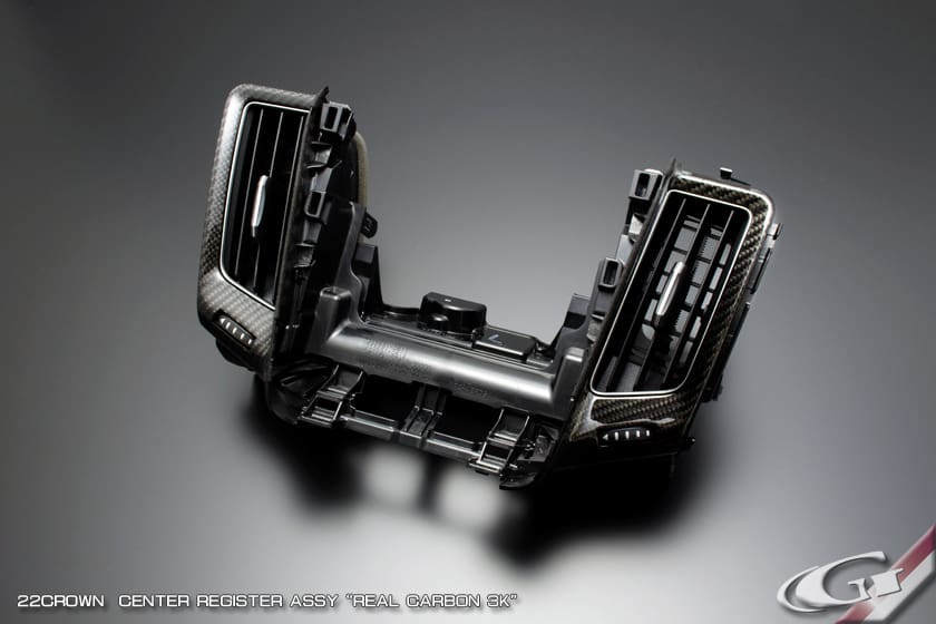 GRAZIO REAL CARBON CENTER REGISTER SET for Crown 2018~