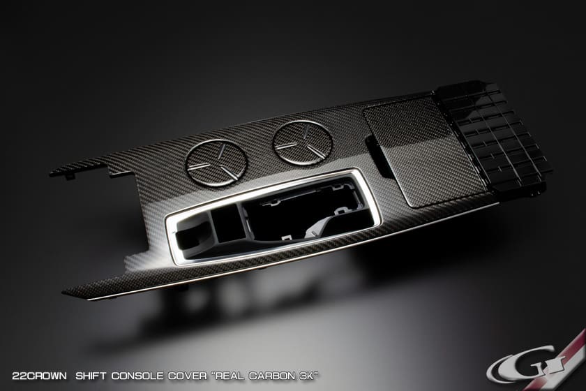 GRAZIO REAL CARBON SHIFT CONSOLE ASSY for Crown 2018~