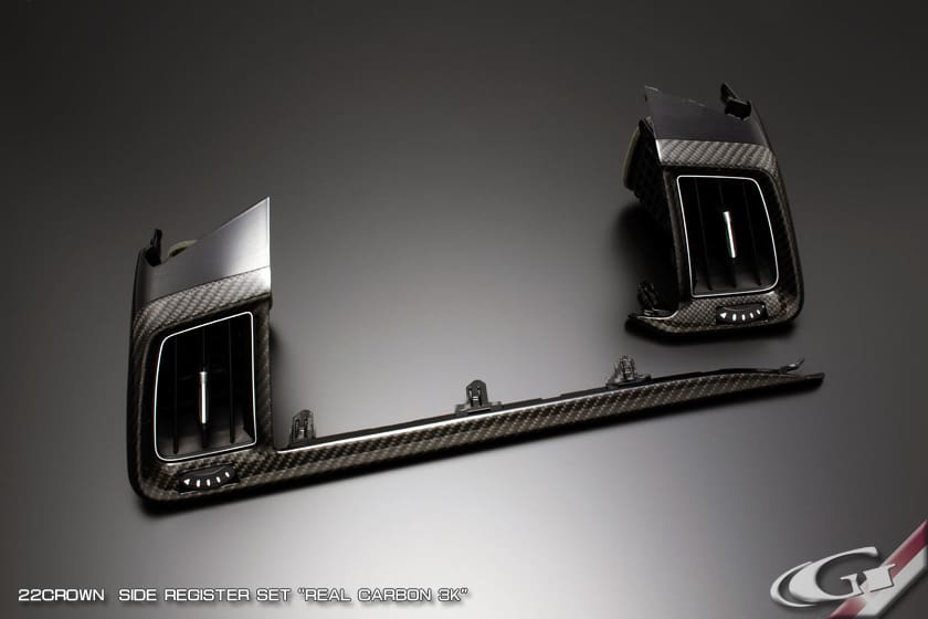 GRAZIO REAL CARBON SIDE REGISTER SET for Crown 2018~