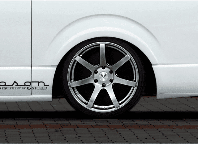 GIBSON Blind Fender ver.1 F&R For Hiace 200 I~7