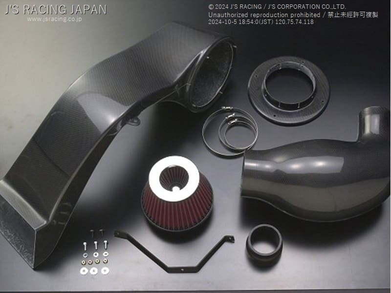 J'S RACING S2000 AP1 Tsuchinoko Air Intake for TYPE-S Bumper