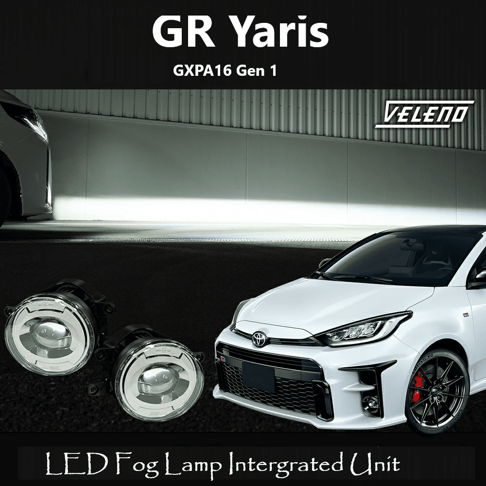 VELENO ZERO GLARE LED Fog Lamp Unit for GR Yaris