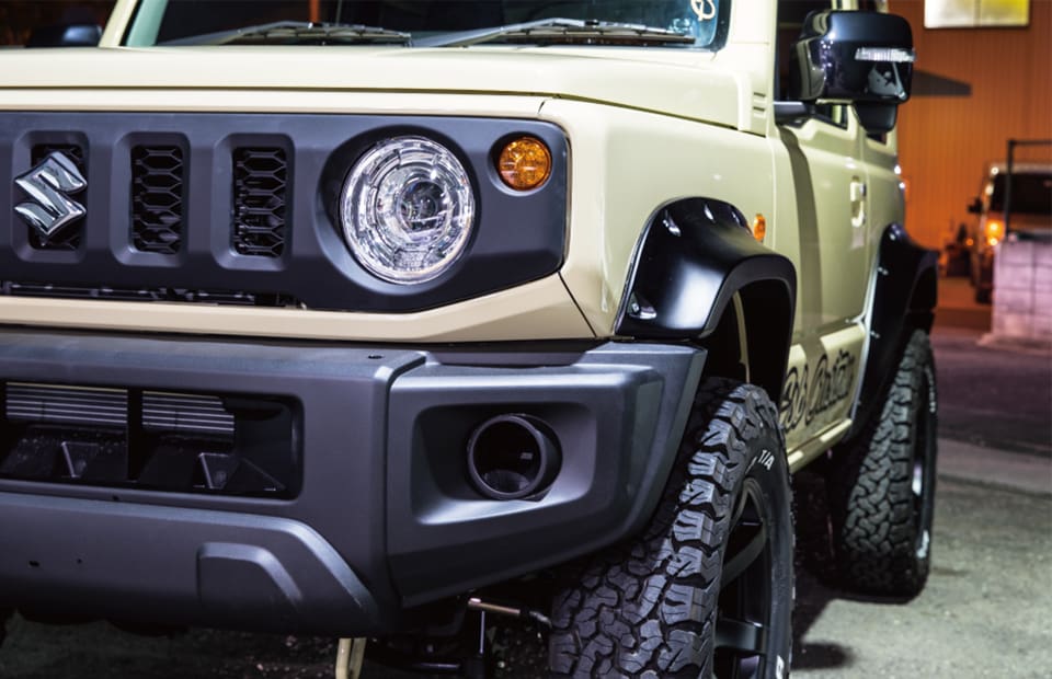 ESB CLS-UP Over Fender for JIMNY JB74