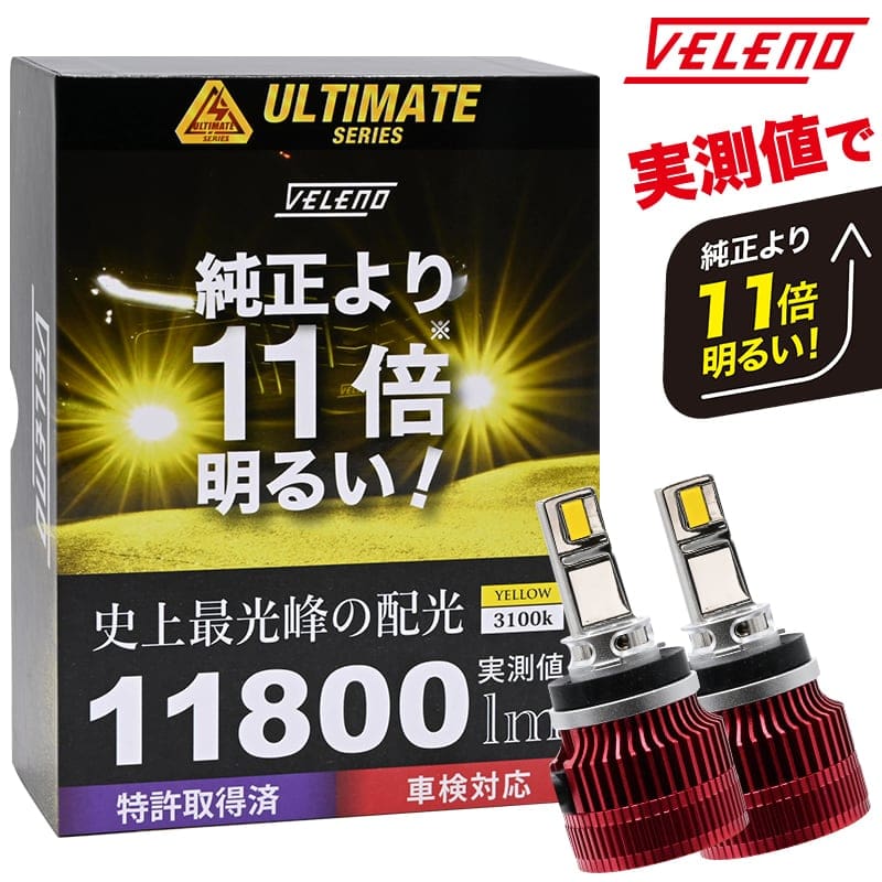VELENO ULTIMATE 11800lm / 11600lm LED Fog Lamp / Headlight