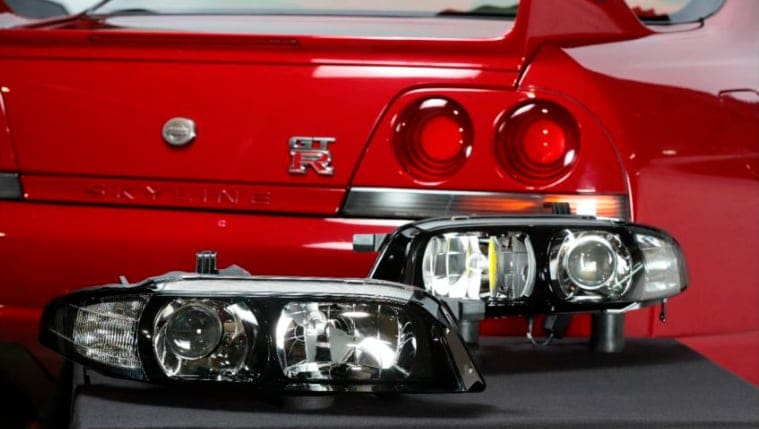 VELENO Headlight Unit For Skyline R33 GT-R Early/Late Model