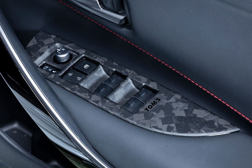 TOM'S Door Switch Panel for GR Corolla