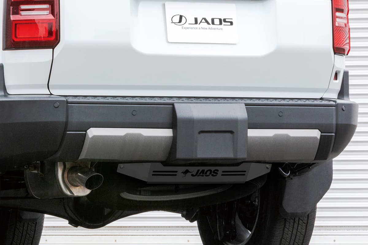 JAOS Rear Skid Plate Black Land Cruiser 250 Series 2024~