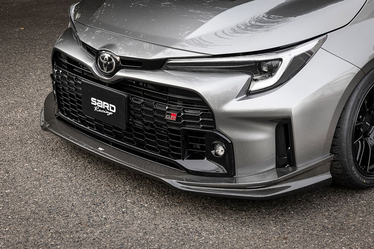 SARD FRONT HALF SPOILER FOR GR COROLLA