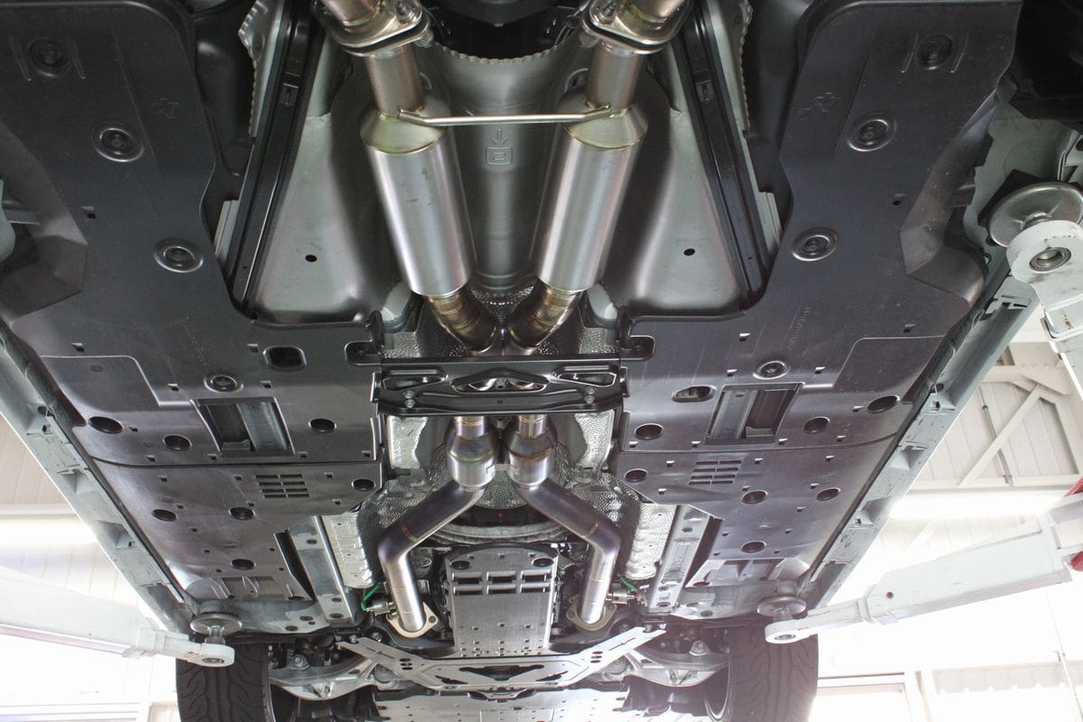 LEMS iCode x LEMS Titanium Muffler Center Piece for Lexus RC F