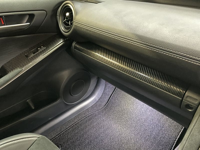 LEMS Dry Carbon Ornament Panel Set for Lexus IS500