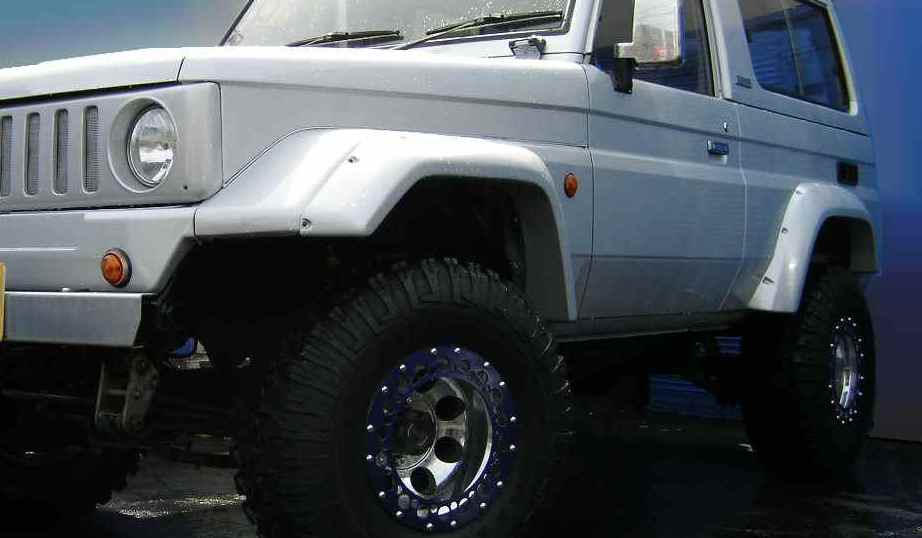 FRP Land Over Fender for Landcruiser Prado 73/77