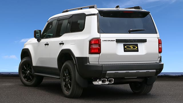 GANADOR Dual Square Tail Muffler for LC250 Diesel GDS-174 GDS-175