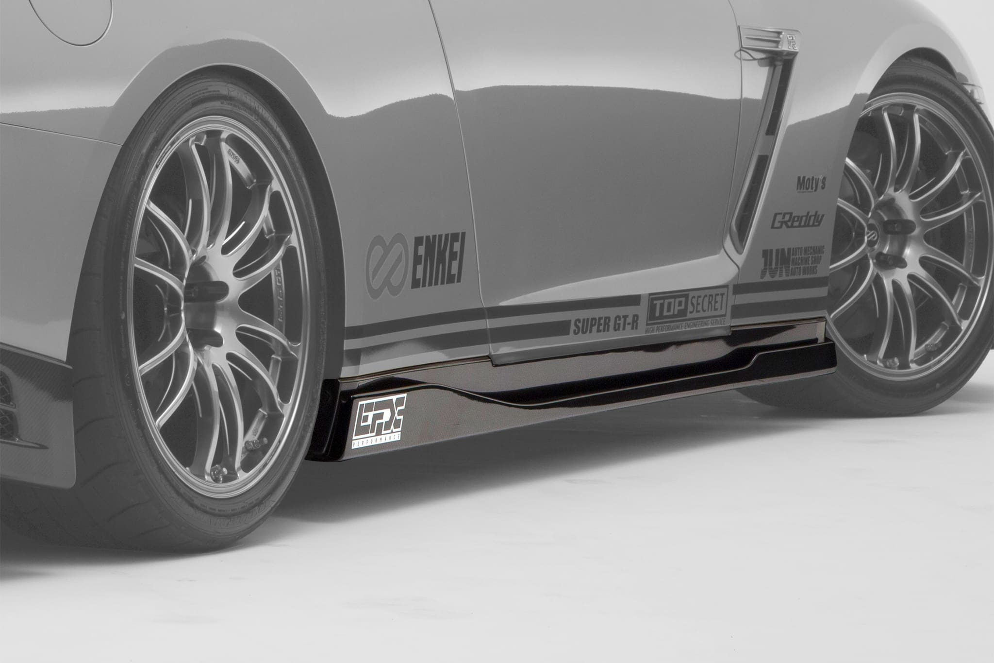 TOPSECRET Side Diffuser Ver 1.0 for R35 GT-R