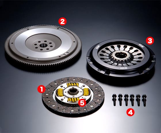 HKS LIGHT ACTION LA CLUTCH for Mitsubishi EVO10 26010-AM002