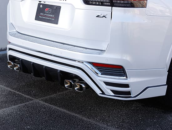 ELFORD Real Half Spoiler for Landcruiser 300 ZX Modellista