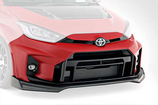 VARIS FRP & CARBON+ FRONT BUMPER FOR GR YARIS ARISING-II