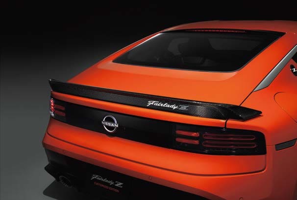 NISSAN FAIRLADY Z Customized Edition CARBON REAR SPOILER FOR FAIRLADY Z