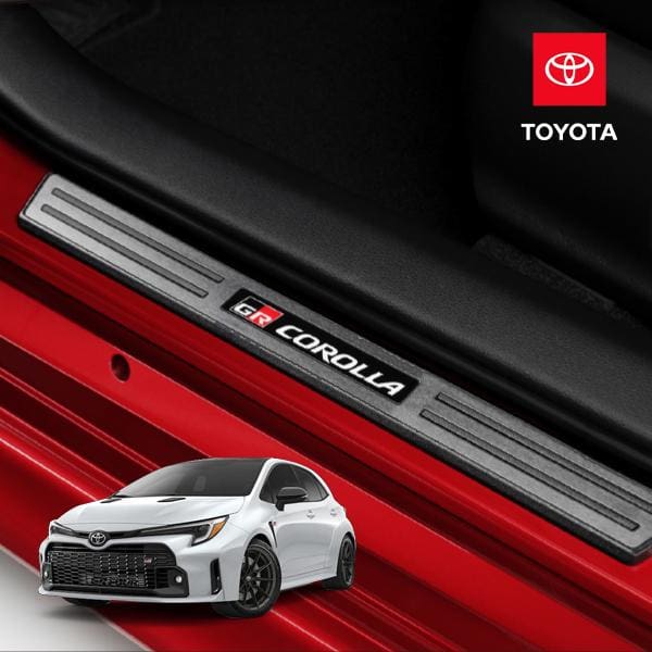 Toyota Genuine Scuff Plate for GR Corolla