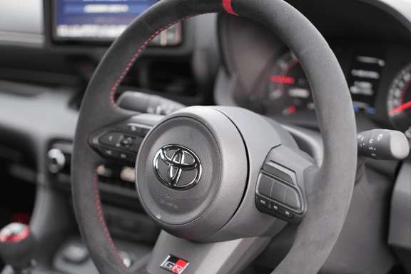 GRMN GR Red Stich Steering wheel for Toyota GR YARIS/GR Corolla