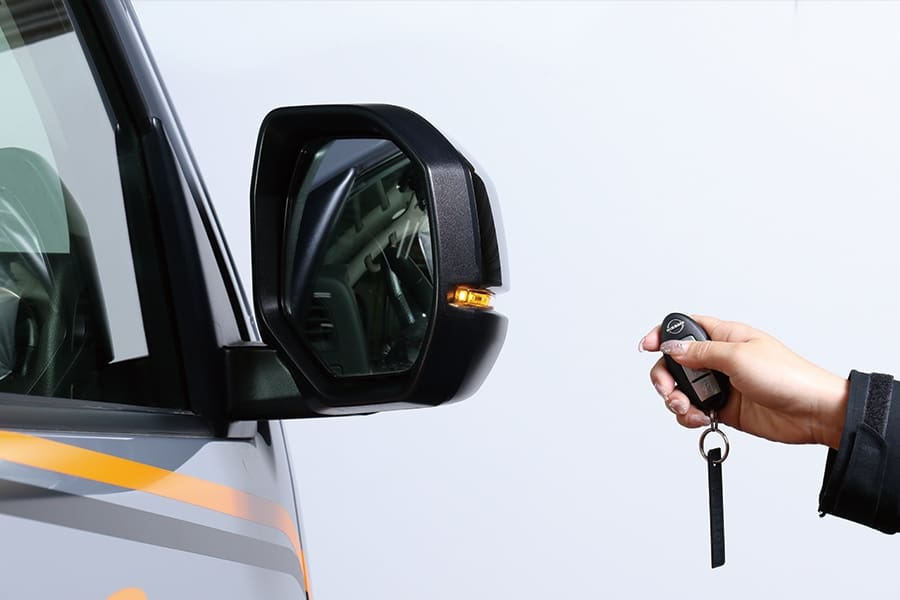 UI VEHICLE Keyless Linked Mirror Close kit for CARAVAN