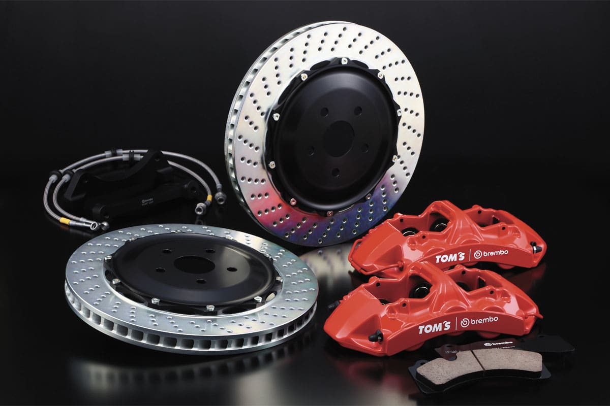 "TOM’S×Brembo" BRAKE SYSTEM for Toyota 86/GR86/GR Yaris/GR Corolla